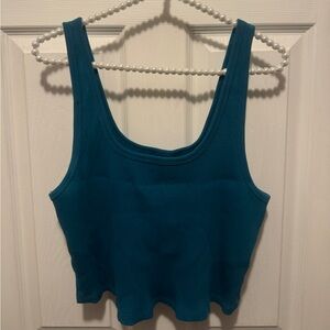 Old navy ribbed crop tank top